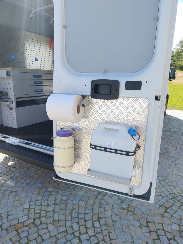 Zabudowa serwisowa, warsztatowa Fiat Ducato, Jumper, Boxer, Movano. Proace Max