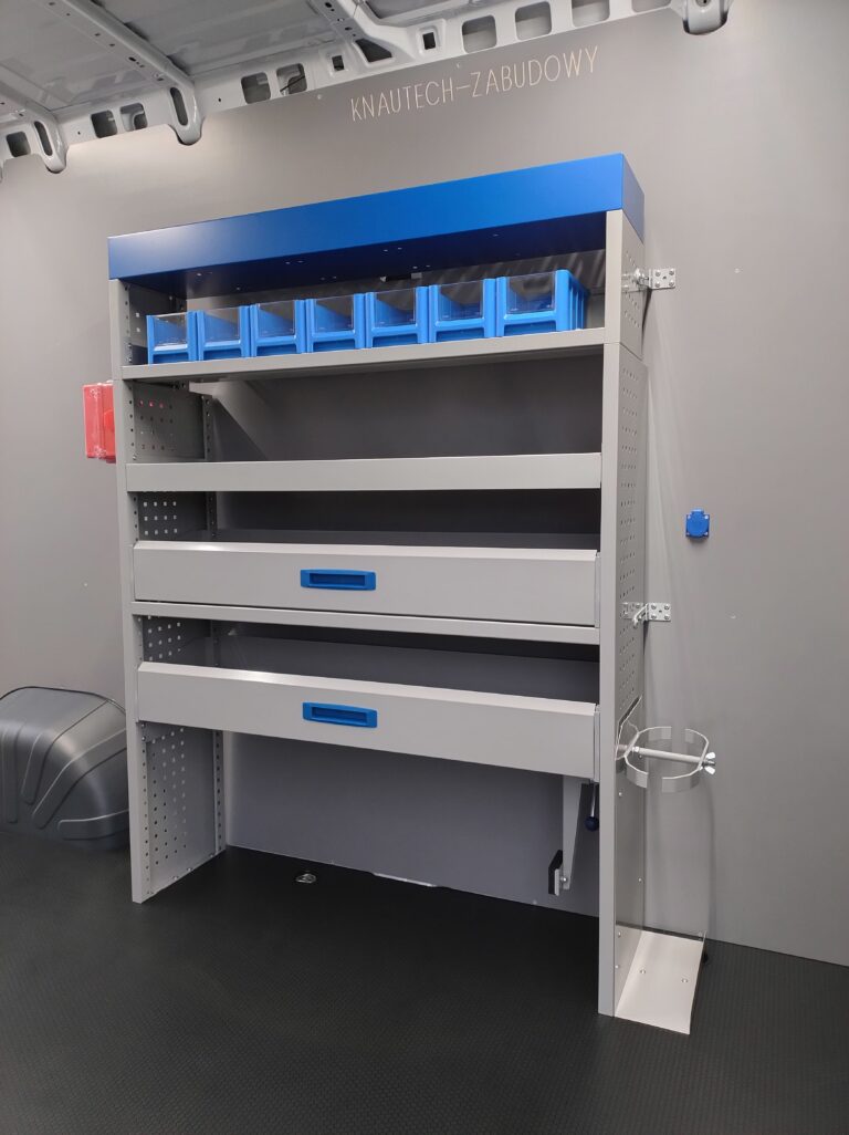 Zabudowa serwisowa, warsztatowa Fiat Ducato, Jumper, Boxer, Movano. Proace Max