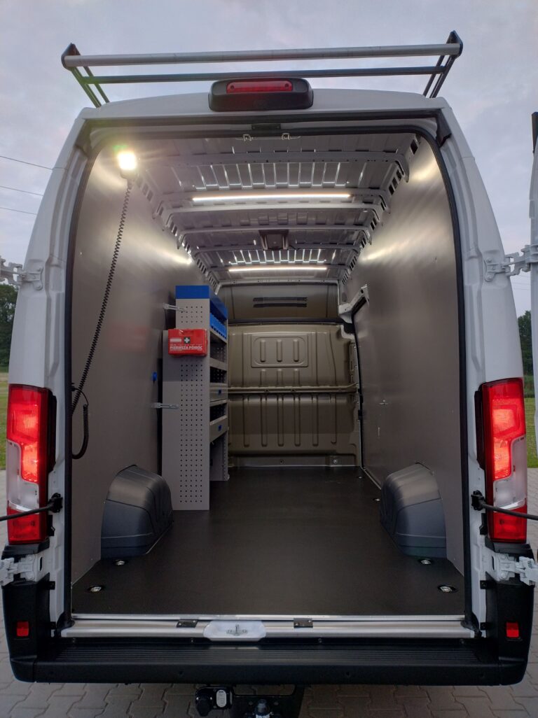 Zabudowa serwisowa, warsztatowa Fiat Ducato, Jumper, Boxer, Movano. Proace Max