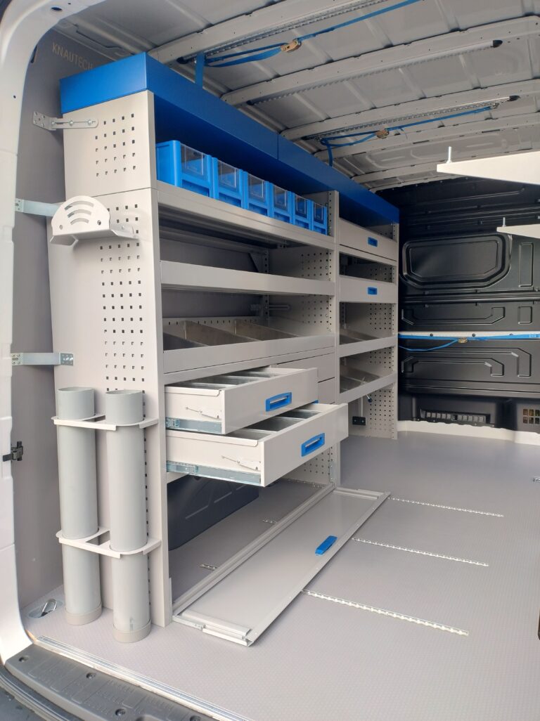 Zabudowa serwisowa- warsztatowa VW Crafter